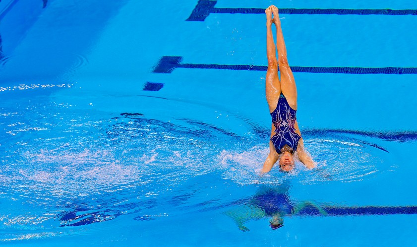 Balet w wodzie, czyli pływaczki synchroniczne w akcji