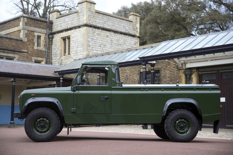 Land Rover Defender w specjalnej wersji na pogrzeb Księcia Filipa