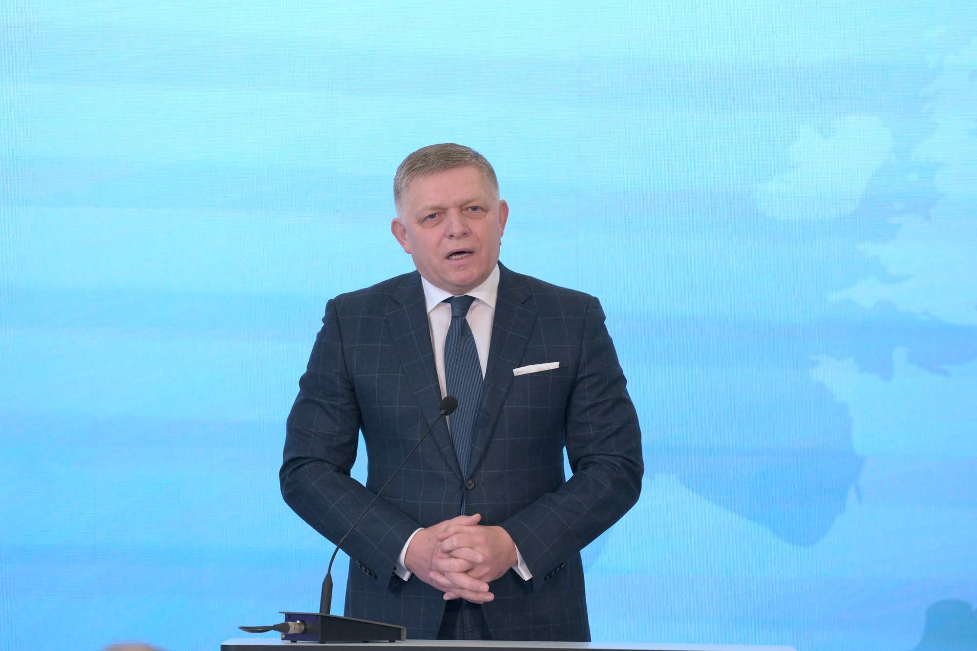 Predseda vlády SR Robert Fico. 