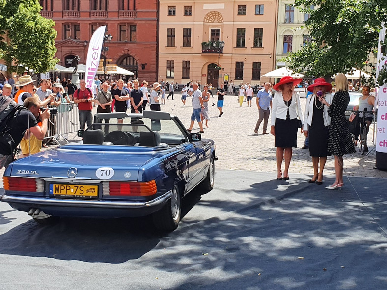 Zlot Mercedesów w Toruniu