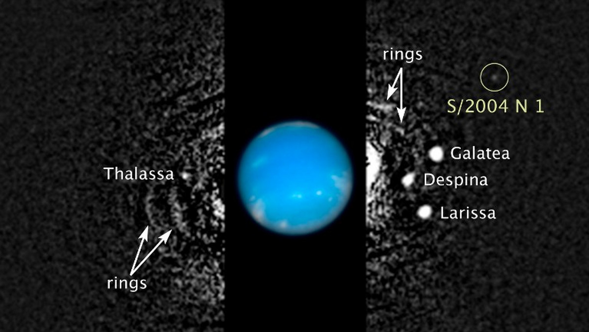 Astronom z USA badający archiwalne zdjęcia Neptuna zrobione za pomocą kosmicznego teleskopu Hubble'a odkrył nowy, 14 księżyc krążący wokół tej planety - poinformowała amerykańska Narodowa Agencja Aeronautyki i Przestrzeni Kosmicznej (NASA).