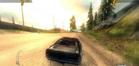 Screen z gry "FlatOut 2"