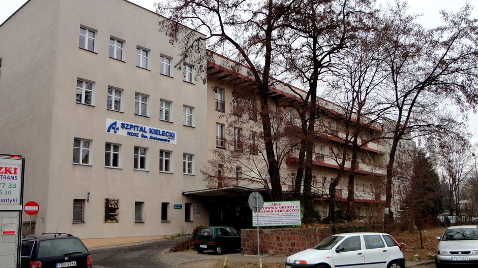 Szpital Kielecki, fot. Norbert Litwiński / Onet
