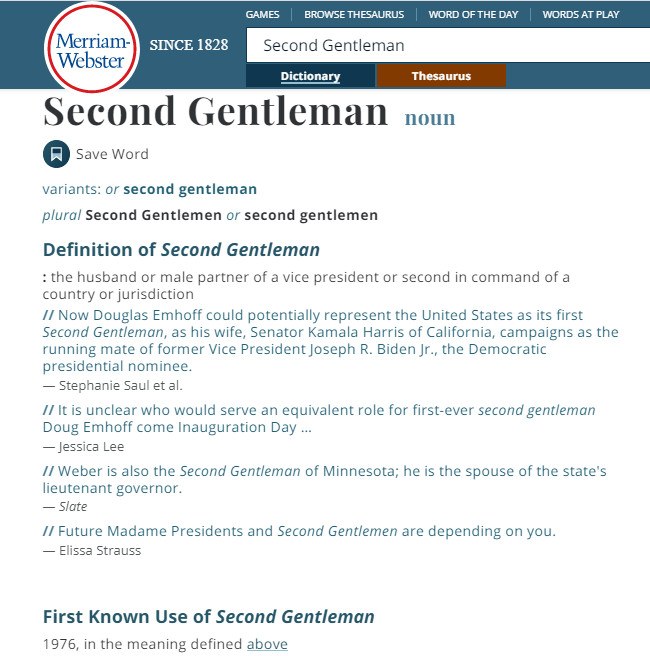Znaczenie określenia "drugi dżentelmen"