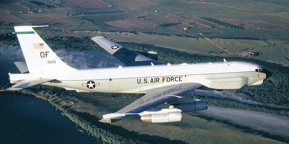 Amerykański Boeing RC-135