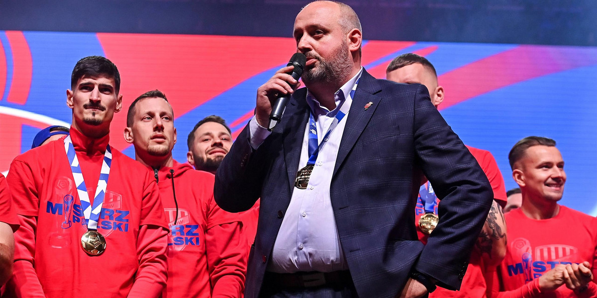 Przewodniczący Rady Nadzorczej Rakowa Częstochowa Wojciech Cygan wierzy, że mistrzowie Polski zagrają w fazie grupowej europejskich pucharów.