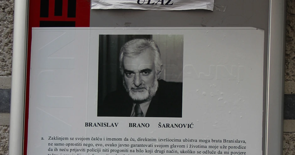 Ubijeni Brano Šaranović