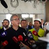Vučić obilazi radove na sanaciji i adataciji Klinike za ginekologiju i akušerstvo u Beogradu 