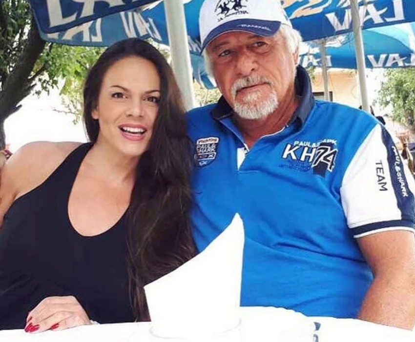 Katarina Rebrača sa ocem