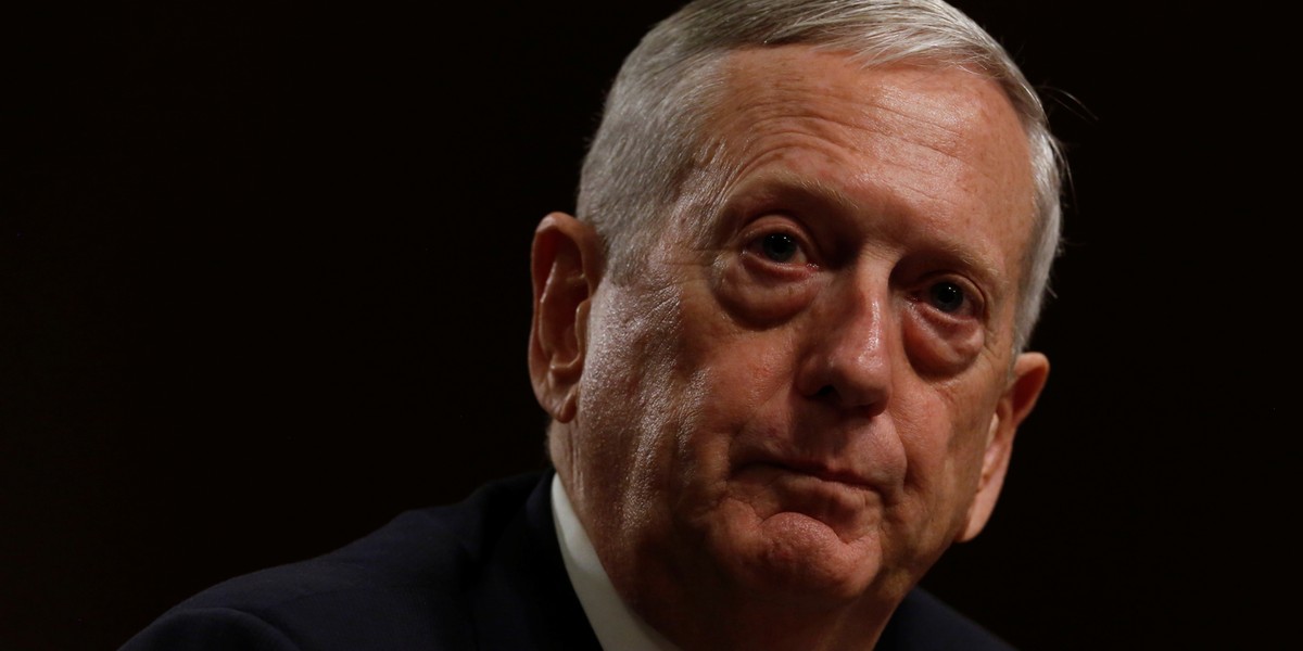 Retired Marine Corps General James Mattis.