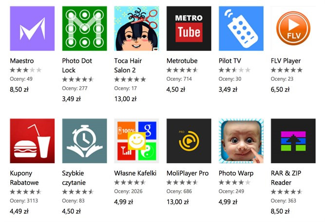 Microsoft podnosi ceny aplikacji i gier