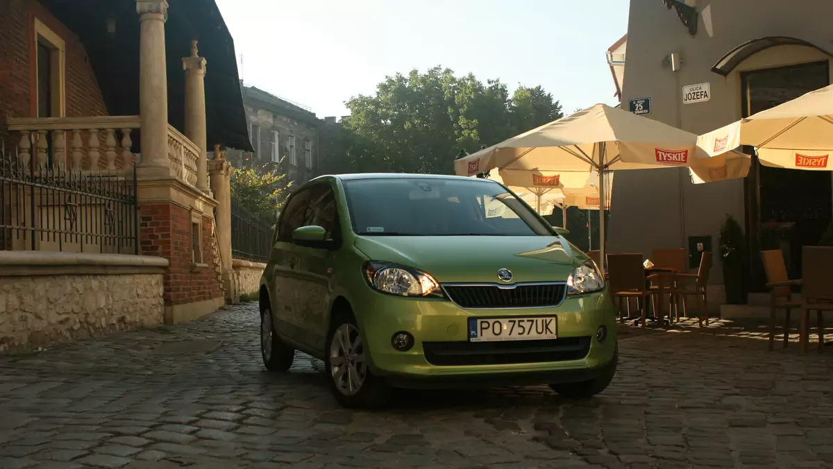 Skoda Citigo w mieście