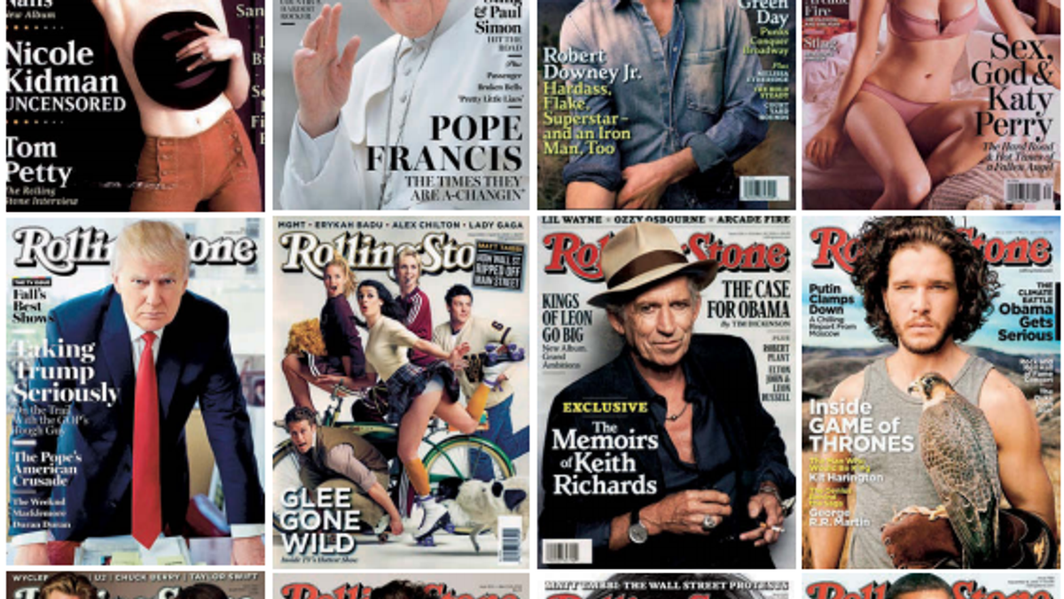 Magazyn „Rolling Stone, okładki