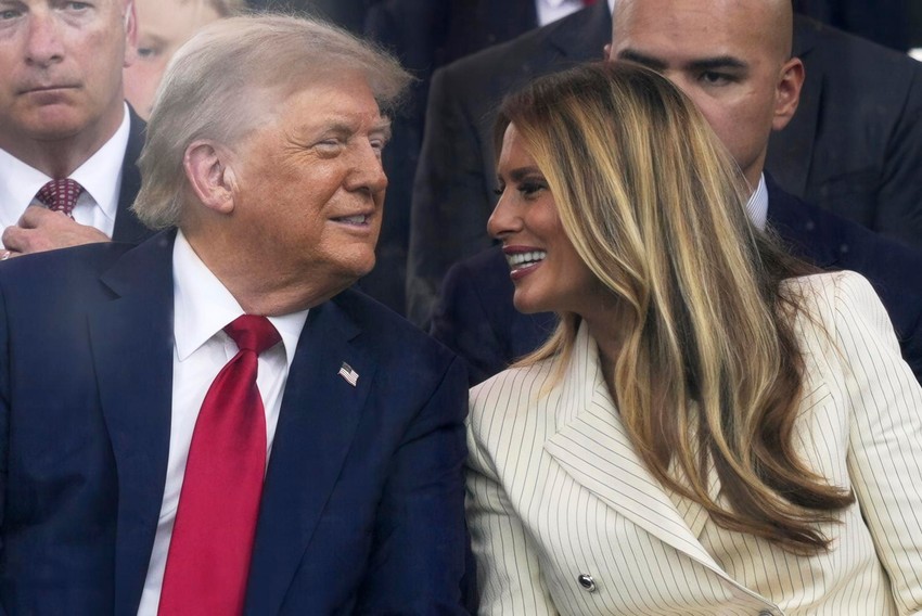 Donald Tramp sa suprugom Melanijom