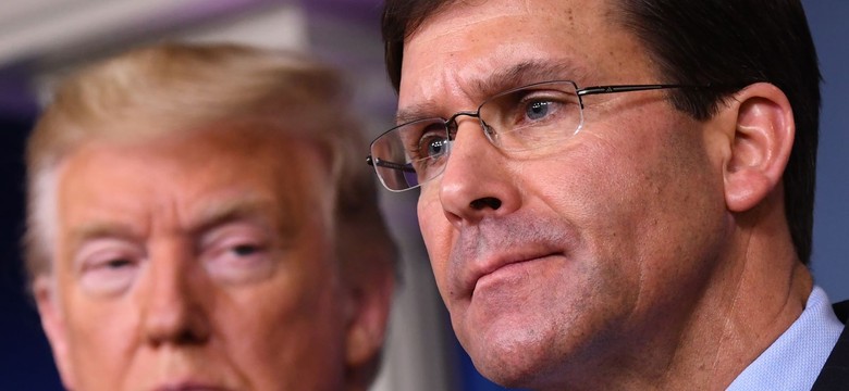 Zamieszki w USA. Szef Pentagonu nie chce wyprowadzać wojska na ulice