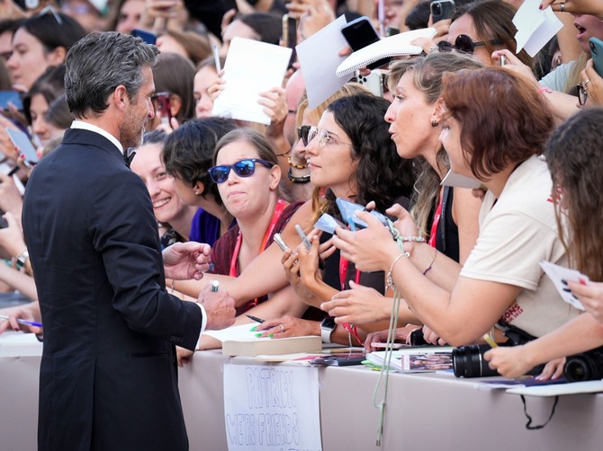 Patrik Dempsi na Filmskom festivalu u Veneciji