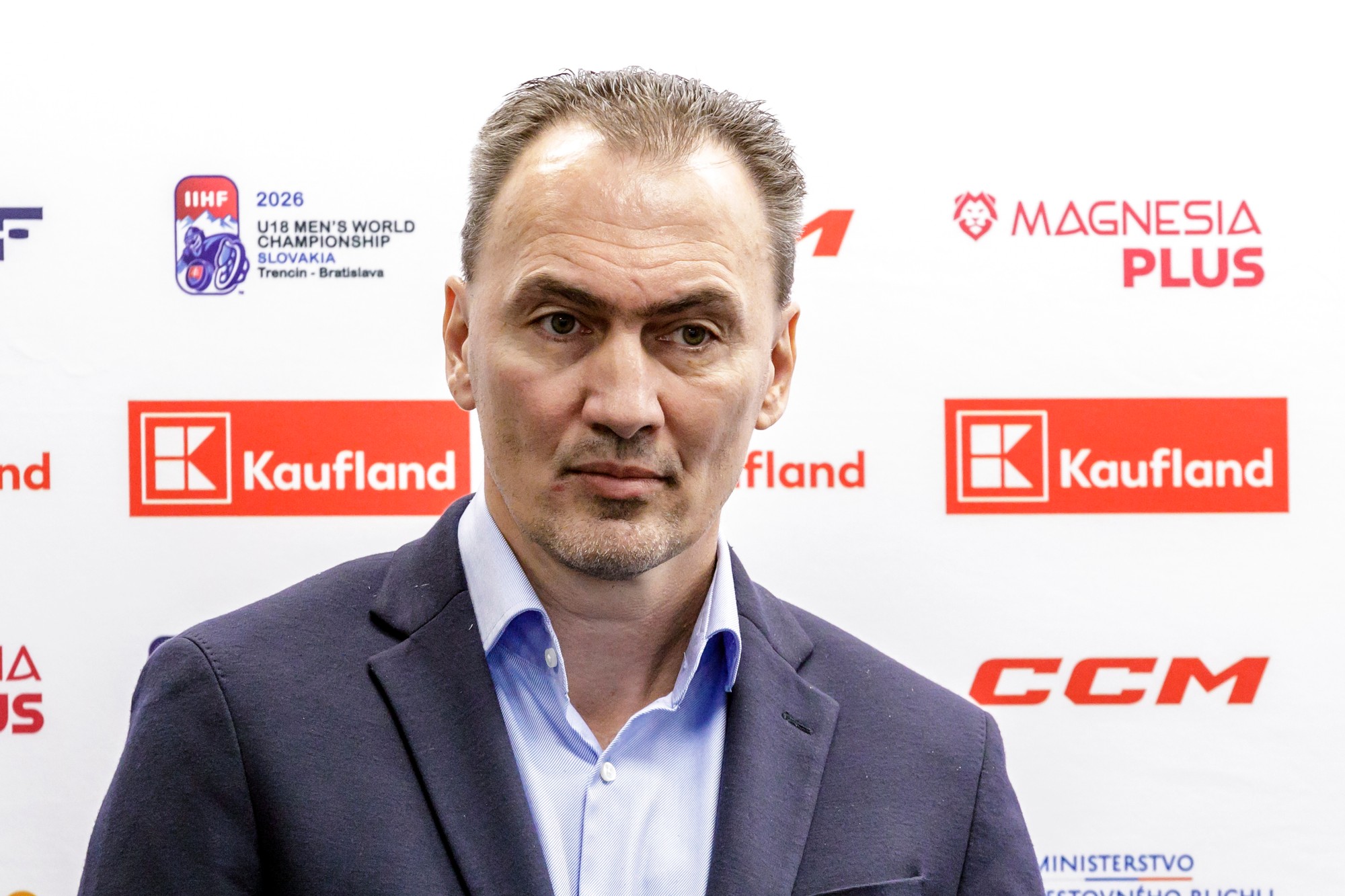 Prezident Slovenského zväzu ľadového hokeja (SZĽH) Miroslav Šatan. 