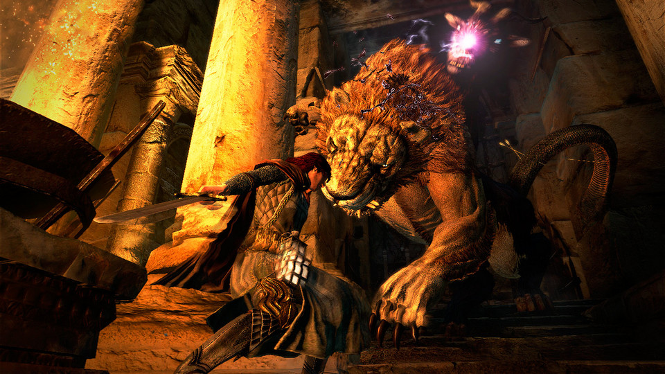 Kadr z gry "Dragon's Dogma"