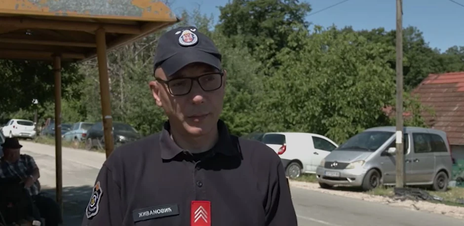Vatrogasac Dragan Živanović