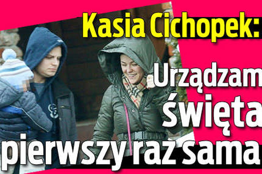 Kasia Cichopek: Urządzam święta pierwszy raz sama