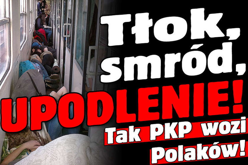 Tak PKP wozi Polaków!