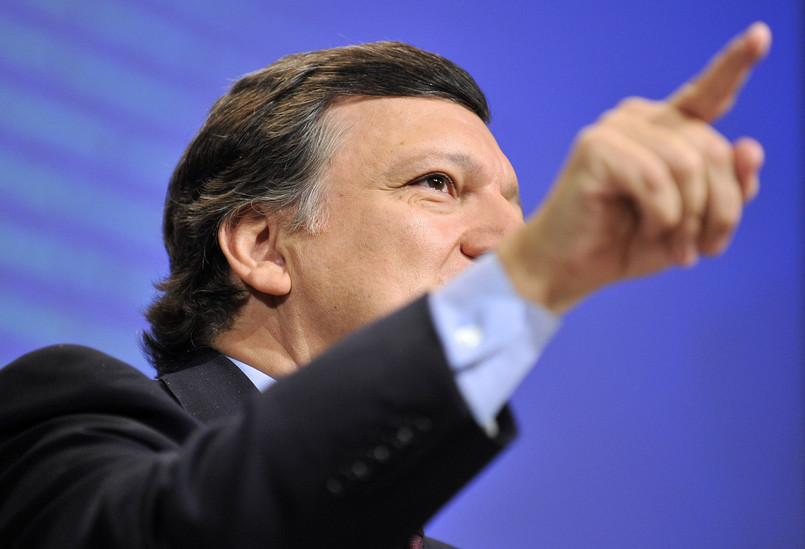 Przewodniczący Komisji Europejskiej Jose Barroso.
