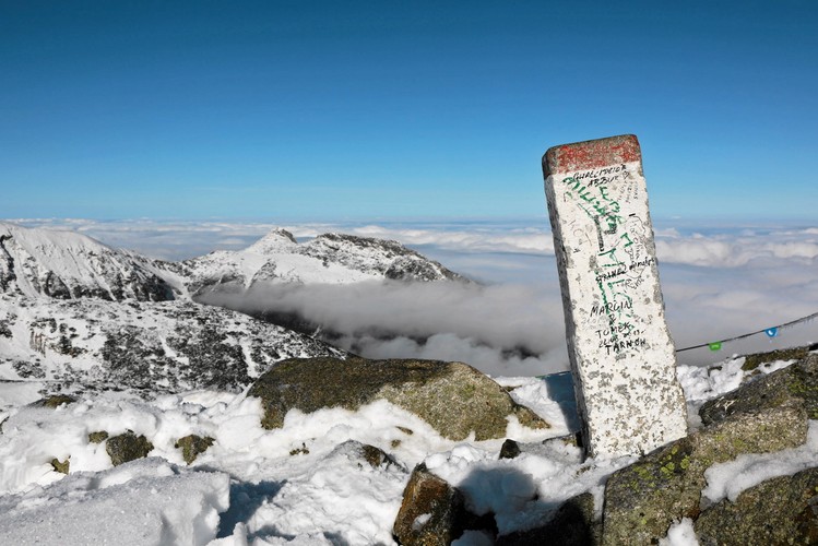 Śnieg zasypał Tatry