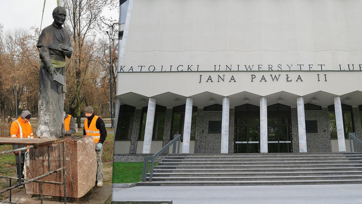 Awantura o pomnik założyciela KUL. W tle sprawa monumentu Lecha Kaczyńskiego