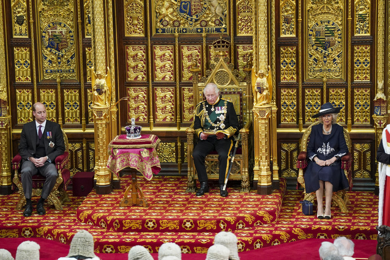 Książę Karol, książę William i księżna Camilla