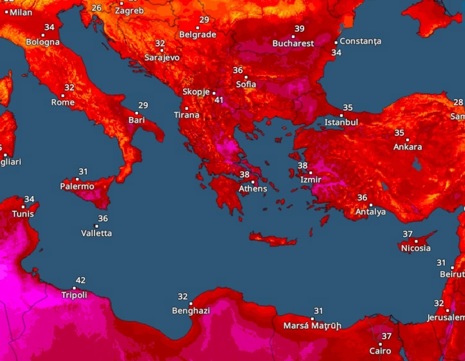 U Knjaževcu toplije nego u Kairu