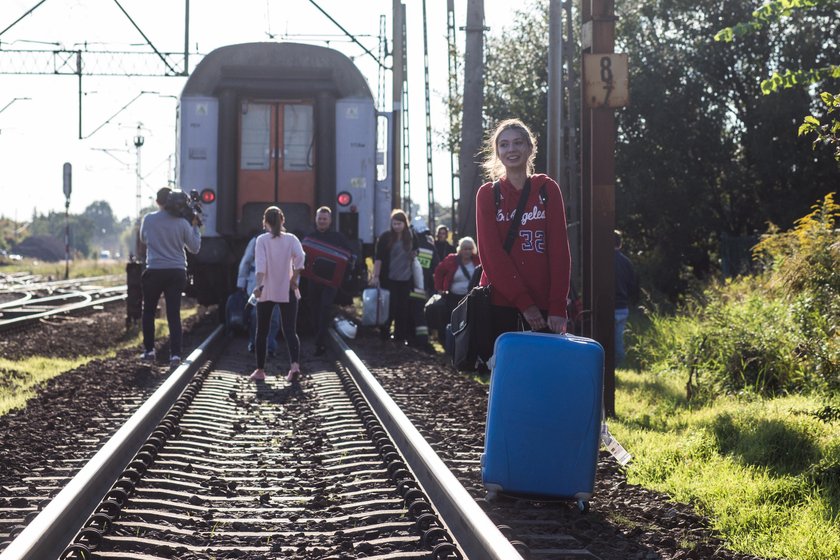 Zderzenie pociągu i drezyny w Kobylnicy