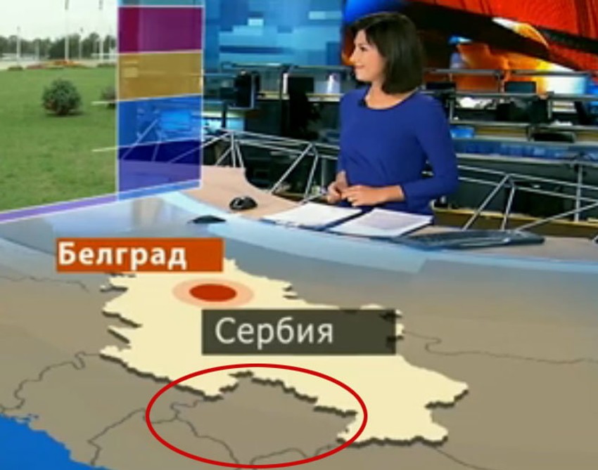 Izveštaj ruske televizije