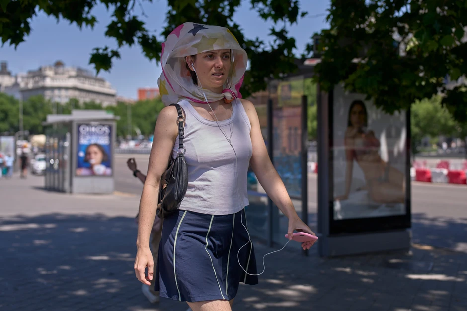 Toplotni talas u Madridu, Španija