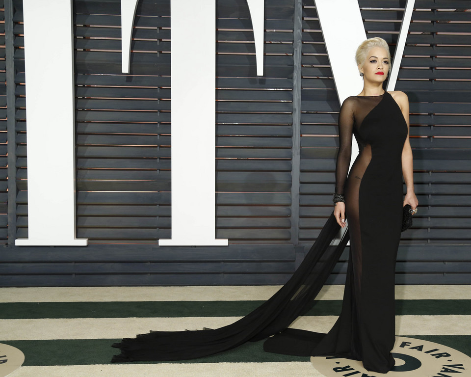 Zbyt odważne oscarowe kreacje: Rita Ora w 2015 r.