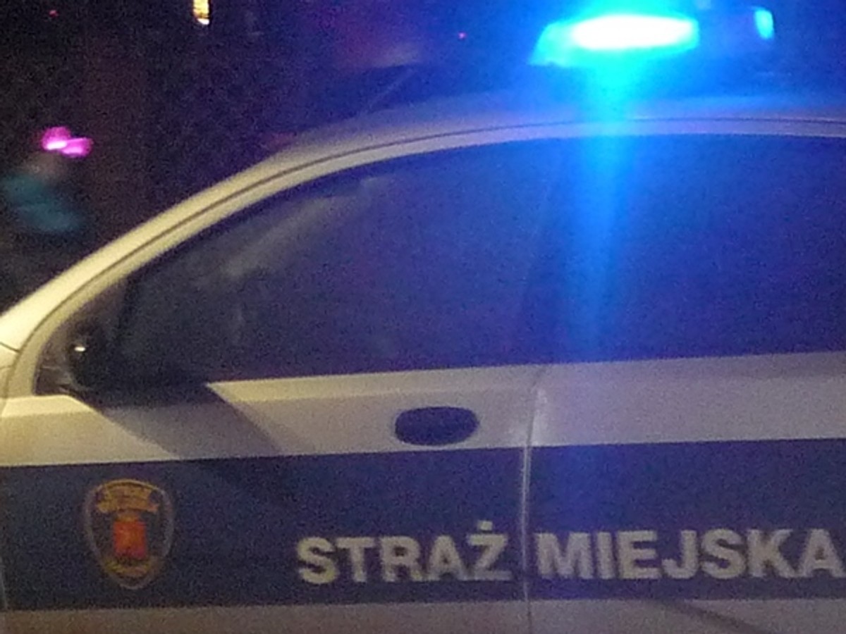 Straż miejska, radiowóz, Warszawa