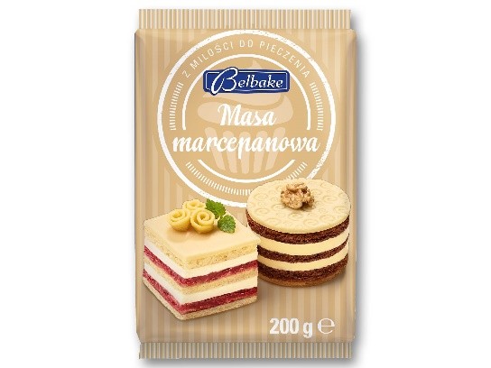  Belbake, masa marcepanowa, 7,99 zł/200 g/1 opak.