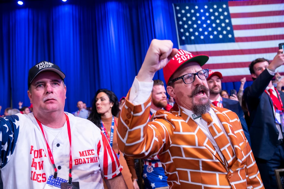 Pristalice Donalda Trampa