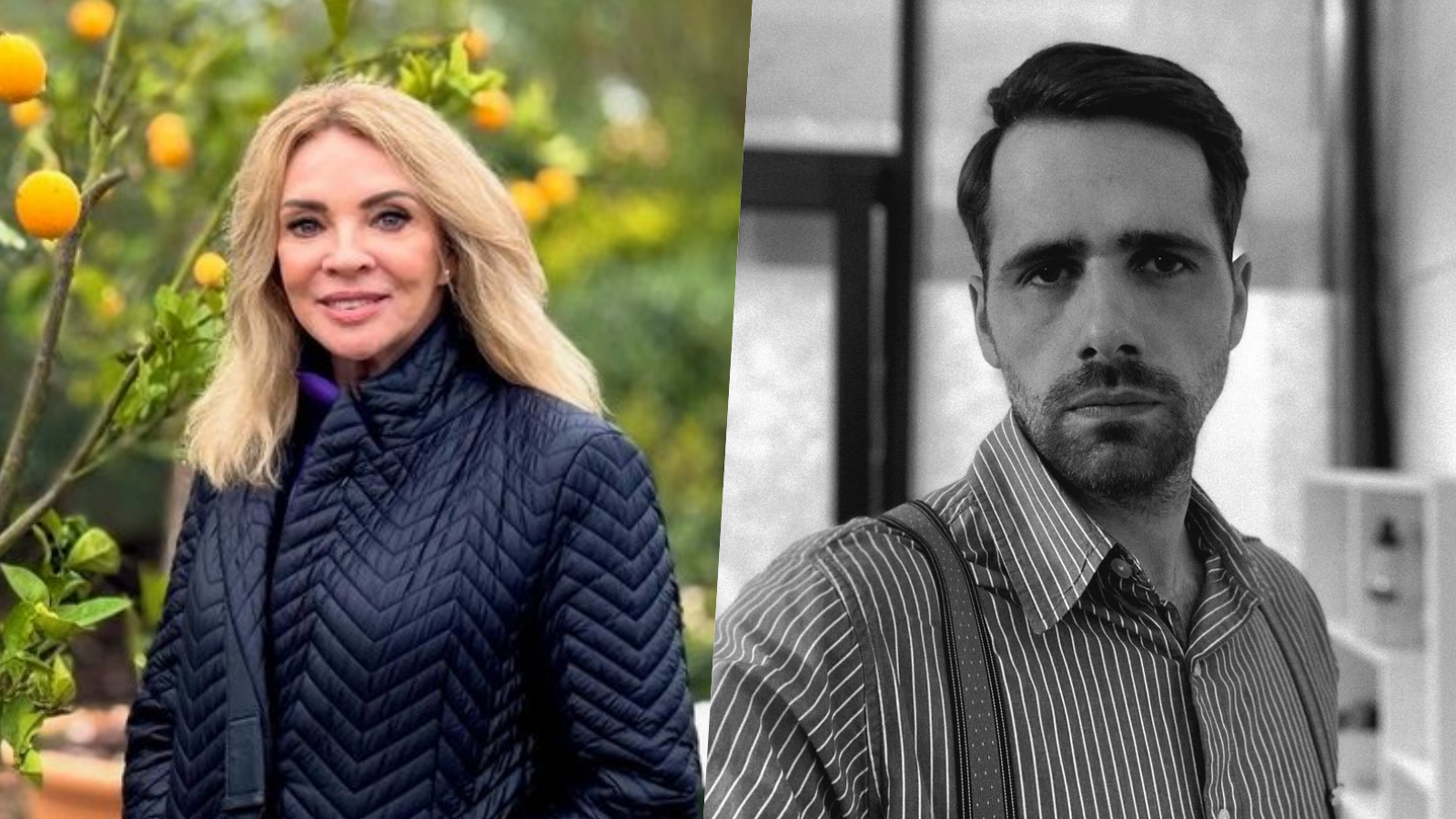 Herečka Zdena Studenková a herec Filip Šebesta.