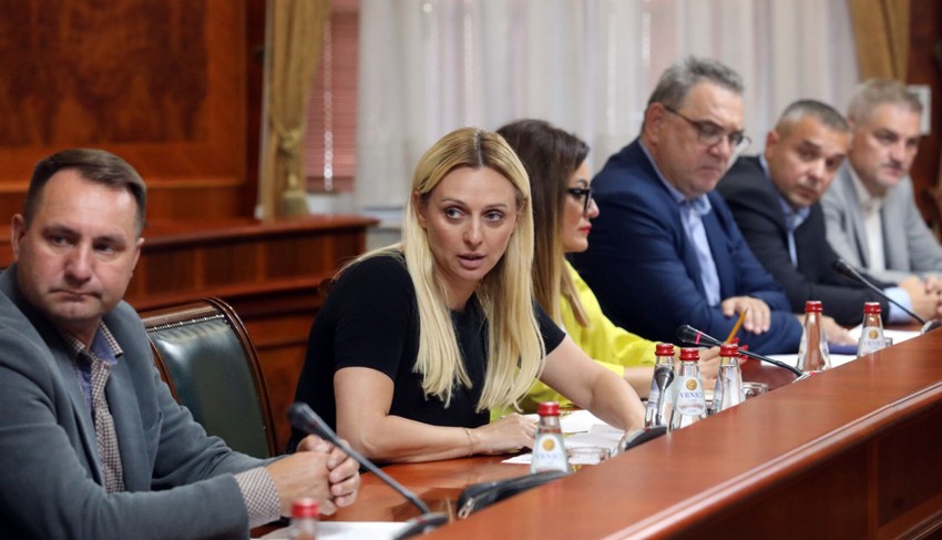 Ministarka Tanasković na današnjem sastanku
