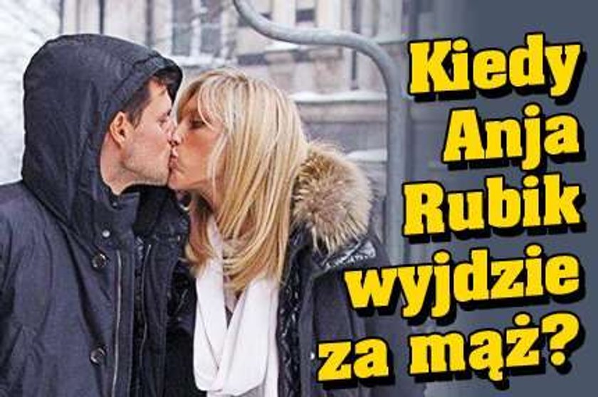 Kiedy Anja Rubik wyjdzie za mąż?