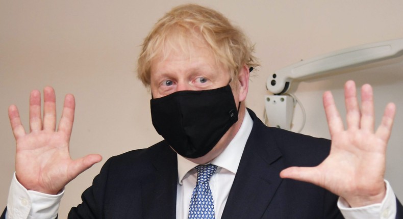 UK Prime Minister Boris Johnson