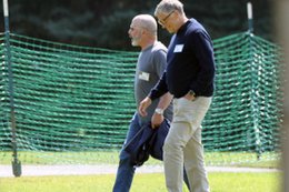 Bill Gates i Jeff Bezos uchwyceni podczas "letniej szkoły miliarderów"