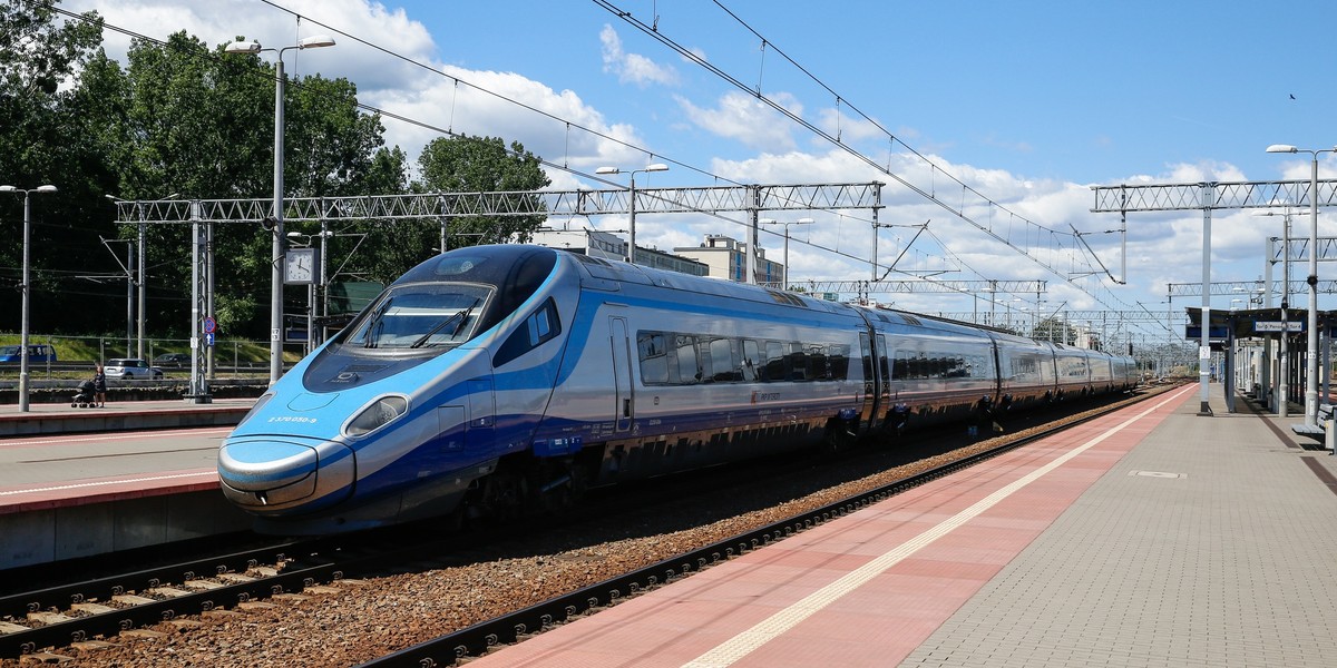 Pociągi Pendolino jeżdżą po polskich torach od 2014 roku