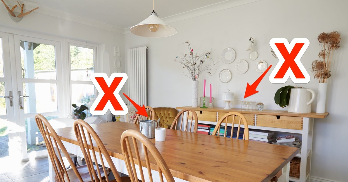 3 mistakes you're probably making with your dining room decor ...