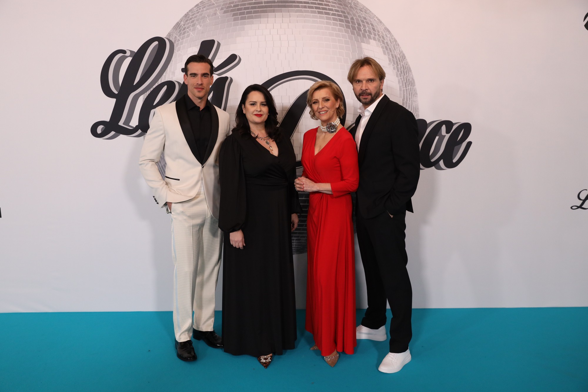Adam Bardy, Petra Polnišová, Tatiana Drexler a Ján Ďurovčík na Let’s Dance.