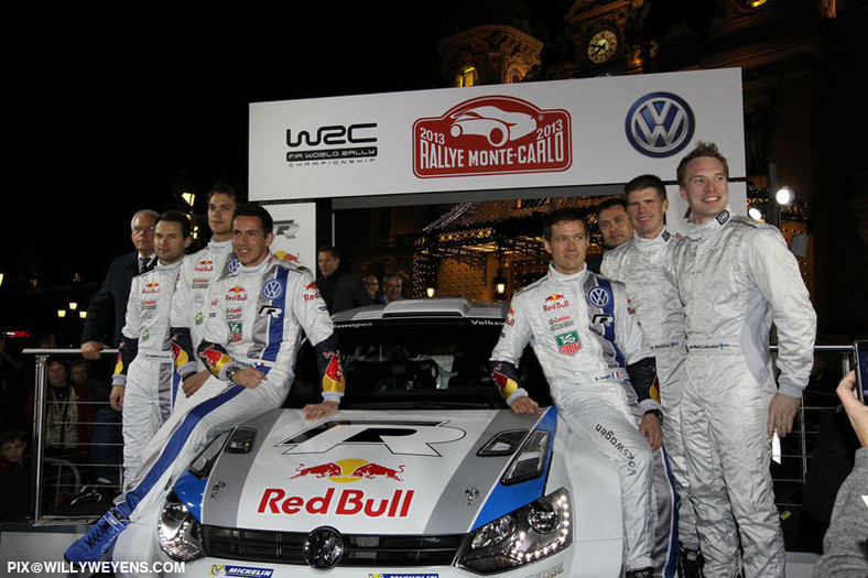 Volkswagen Polo R WRC - prezentacja zespołu i auta w Monte Carlo