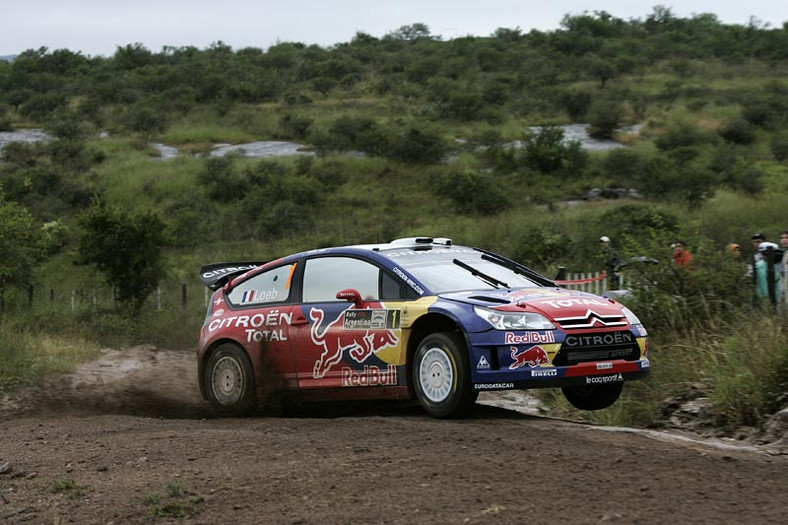 Rajd Argentyny 2008: Loeb zdecydowanym liderem (I. etap)