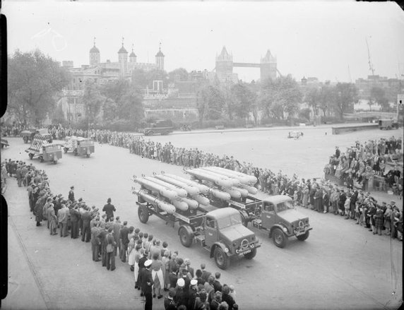 Londyńska defilada z okazji zwycięstwa w Europie, 8 czerwca 1946 r.