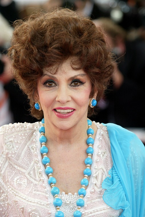 Gina Lollobrigida en el Festival de Cine de Cannes de 2003.