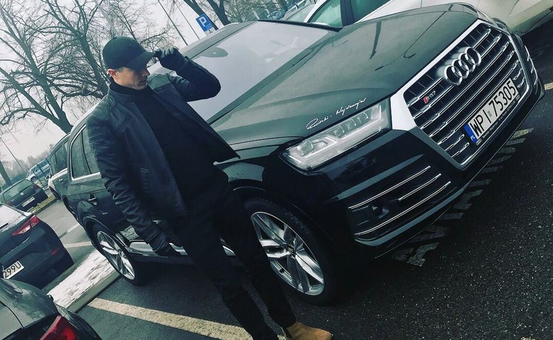 Robert Lewandowski i Audi SQ7